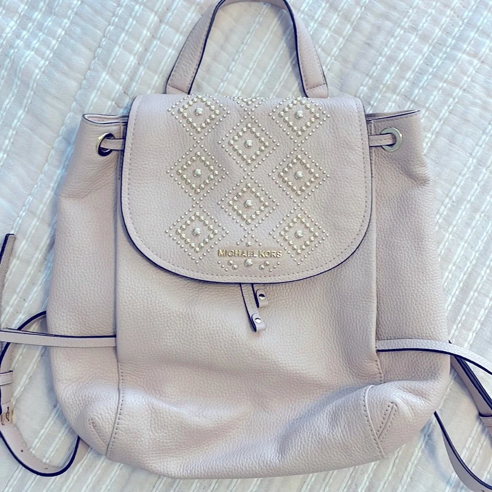 Blush Michael Kors Backpack - Picture 6 of 6